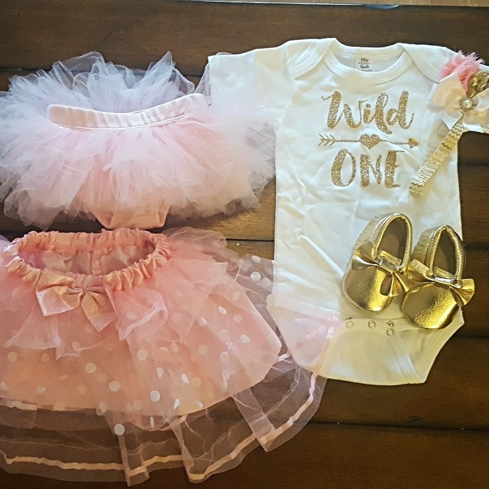 Wild Ones Girls Birthday Outfit